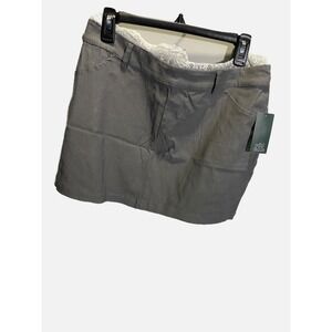 Wild Fable Gray Lace Trim Mini Skirt Size M NWT Utility Style 331 05 6968